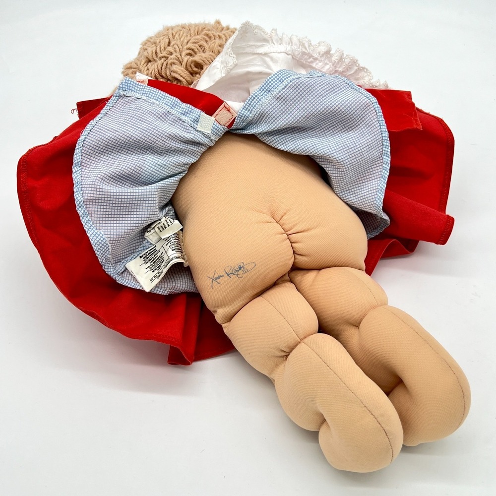 Cabbage Patch Kid Girl Doll Blond Hair Green Eyes Xavier Roberts 1978 1982 - Picture 6 of 10